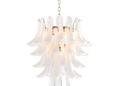  Murano Chandelier Low-poly 3D model