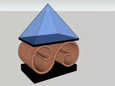 Display Shelf Customized 3D model