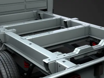 Peugeot Boxer Manager Chassis Truck Single Cab 3000WB 2020 3D model