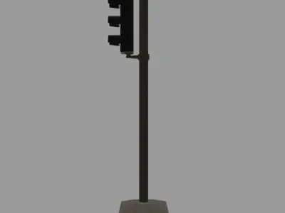 Traffic Light Free 3D model