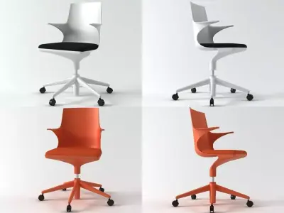 Spoon Chair 3D model