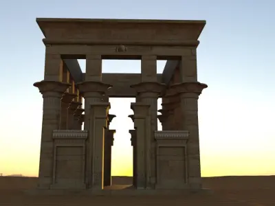 Trajans Kiosk 3D model