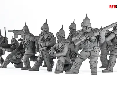 Royal Regiment - Squad of the Imperial Force 3D print model