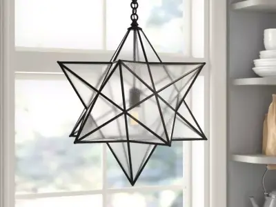 Arniya Light Single Star Pendant 3D model
