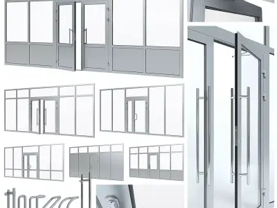 door partition 3D model