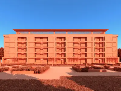 modern architecture 3D model