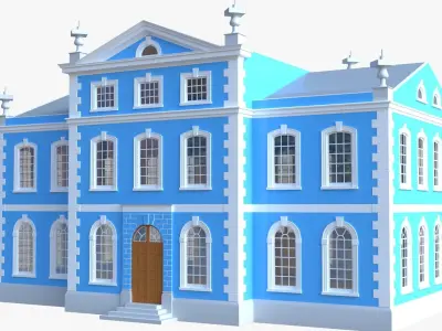 Mansion house 3D model
