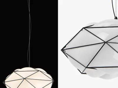 799030 Erbareo Lightstar Chandelier 3D model