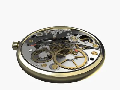 Watch Mechanism Animated 