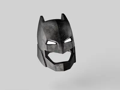 Armored Batman Helmet 3D print model