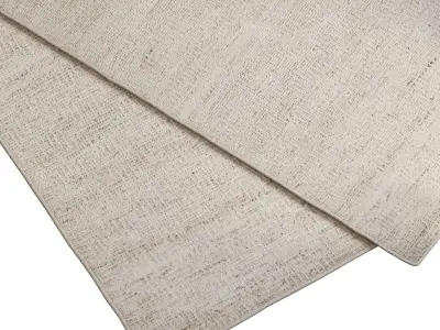 Carpet set 2212 - Jute Rug Taupe - 5K 3D model