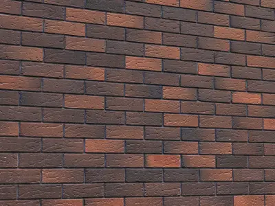 Facing brick 3D model