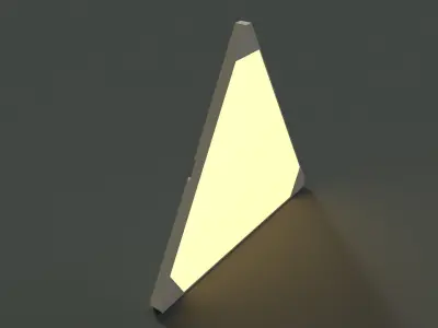 Nanoleaf Tile Light Low-poly 3D model