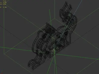 Building Components - Bronze Sculpture 16 3D model