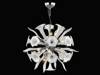 822120 Ciglio Lightstar Chandelier 3D model