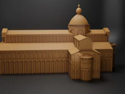 Cattedrale di Pisa  3D print model