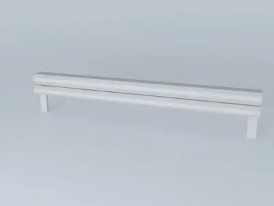 DEFENSE stainless steel bar Free 3D model