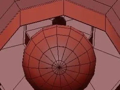 luna lamp 3D model