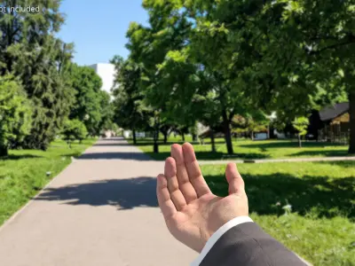  Male Arm Beckon Animated Rigged for Maya 