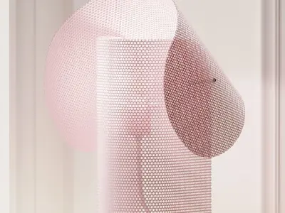 Table Lamp by Frederik Kurzweg 3D model