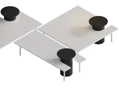 Spacetime Table by Dmitry Kozinenko 3D model
