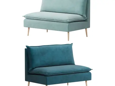 Sofa Nodis Happy Deep Ocean 3D model