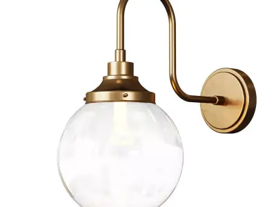 Mullan Lighting LAGUNA SWAN NECK Wall lamp  3D model