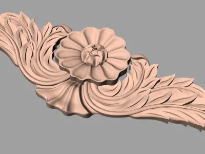 CNC 3D relief models STL format file used for artcam aspire E387 3D model