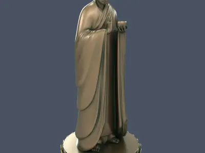 Buddha statue 3D model