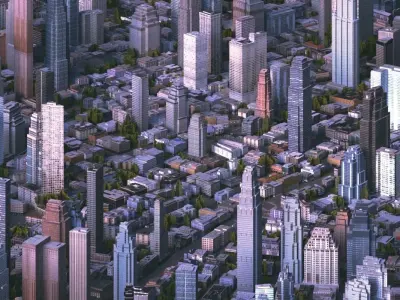 Big City 57 3D model