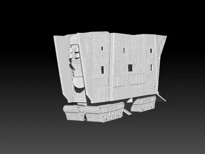 Jawa Sand Crawler 3D print model