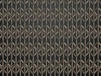 Dirty Metal Grill Transparent PBR Seamless Texture purchase