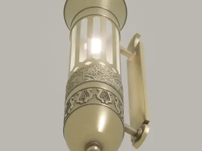 Oriental sconce 2021-06 3D model