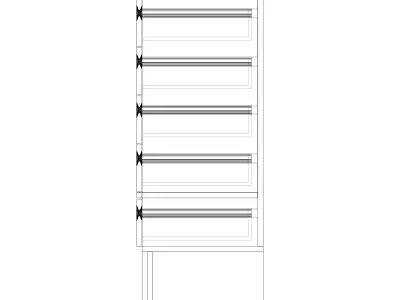 commode 13 Low-poly 3D model