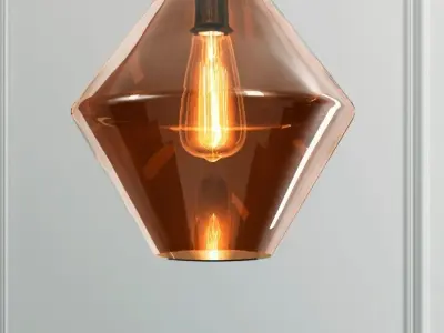 Hanging lamp LOFT HOUSE P-160 3D model