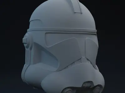 P2 Clone Helmets One-Twelfth Scale 2024 Update 3D print model