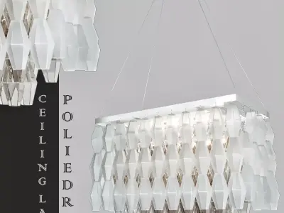 POLIEDRO CEILING LAMP 3D model