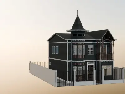 Victorian house  3D model