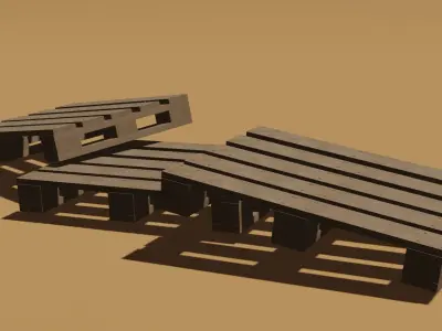 Pallet 3D model