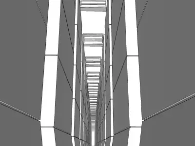  Labyrinth of the megastructure  Laberinto de la megaestructura  3D model