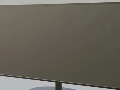 stand led monitor for game unity 3D model