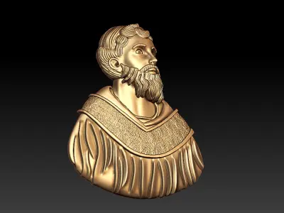 Saint Benedict 3D print model
