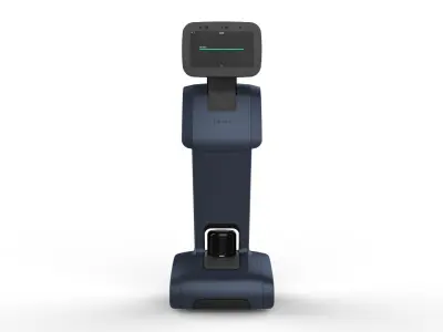 Robot Temi Dark Blue 3D model