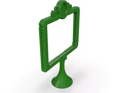 CPM Style Advertising Billboard Modular Urban Scenes 3D Printing 3D print model