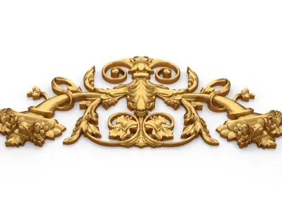 Classic decor ornament 47 3D print model