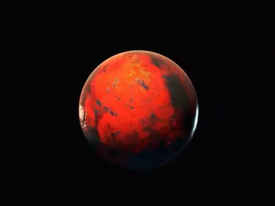 Planet Low-poly 3D model