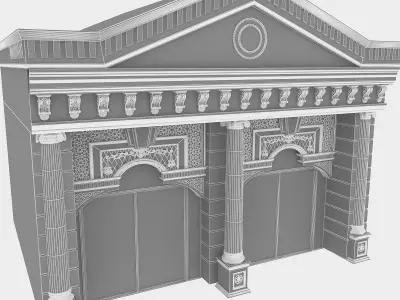 Classic Building 3D model