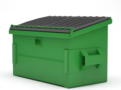 Garbage Dumpster 3D model