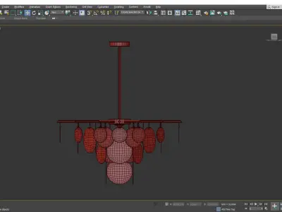 Nimbus Lamp by CTO Lighting Low-poly 3D model