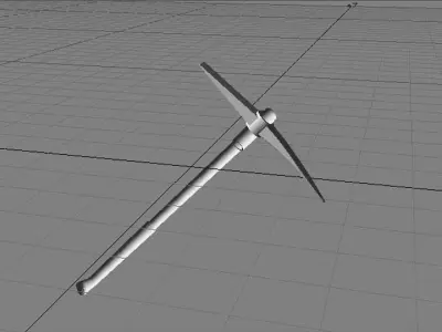 Civil Tool - Pick-axe 3D model